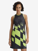 FRED PERRY — Платье Tennis Printed Dress Anchor Grey