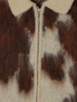 OBEY — Свитер Cow Pattern ZIP Sweater Cow Multi