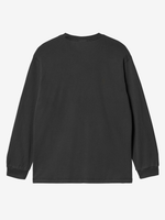 CARHARTT WIP — Лонгслив L/S Nelson T-Shirt Black (Garment Dyed)