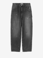 CARHARTT WIP — Джинсы W Single Knee Black (Destroy Wash, Splatter)
