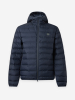 FRED PERRY — Куртка Hooded Insulated Jacket Navy Blue