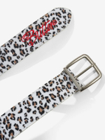 BUTTER GOODS — Ремень Animal Hide Belt Snow Leopard