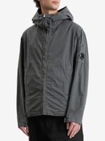 C.P. COMPANY — Ветровка Micro Reps Hooded Lens Jacket Gunmetal