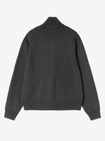 CARHARTT WIP — Свитер вязаный Zip W Kori Sweater Black (Garment Dyed)
