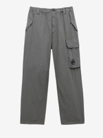 C.P. COMPANY — Штаны Cotton Rip-Stop Boxy Lens Cargo Pants Gunmetal