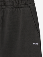 OBEY — Штаны Lowercase Straight Leg Sweatpant Pigment Digital Black