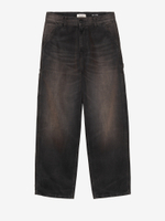 CARHARTT WIP — Джинсы W Brandon Single Knee Black (Tobacco Used Wash)