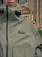 CALLED A GARMENT — Куртка 5-Winds Jacket Серо-Зеленый