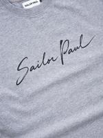 SAILOR PAUL — Футболка Hand Mark Tee Серый Меланж