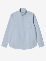 CARHARTT WIP — Рубашка L/S C-Logo Bleach/White