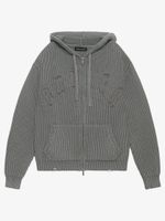 BRÛLER D’AMOUR — Худи Zip Blesser Grey (Garment Wash)