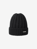 KANGOL — Шапка Label Chunky Beanie Black