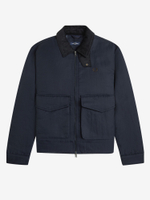 FRED PERRY — Куртка Nylon Caban Jacket Navy