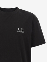 C.P. COMPANY — Футболка 30/1 Jersey SS Printed Graphics Black