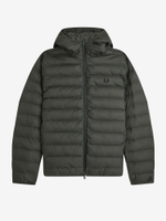 FRED PERRY — Куртка Hooded Insulated Jacket Field Green