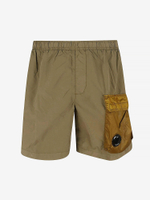 C.P. COMPANY — Шорты Flatt Nylon Mixed Lens Cargo Swim Shorts Dried Herb