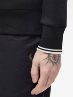 FRED PERRY — Олимпийка ZIP Through Sweatshirt Jacket Black
