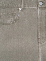 DRÔLE DE MONSIEUR — Джинсы Washed Straight Denim Khaki