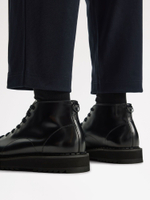 FRED PERRY — Ботинки George Cox Leather Monkey Boot Black