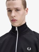 FRED PERRY — Олимпийка Taped Track Carbon Black