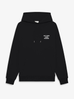 DRÔLE DE MONSIEUR — Худи Bold Slogan Hoodie Black