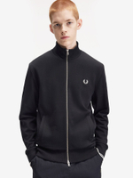 FRED PERRY — Олимпийка ZIP Through Sweatshirt Jacket Black