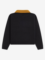 FRED PERRY — Свитер W Half Zip Jumper Black