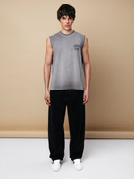DISSIDENT — Майка DD Varsity Dyed Tank Top in Concrete