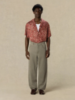 DRÔLE DE MONSIEUR — Джинсы Washed Straight Denim Khaki