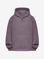 CALLED A GARMENT — Худи Classic CG Hoodie Серо-фиолетовый