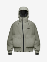 CALLED A GARMENT — Куртка 5-Winds Jacket Серо-Зеленый