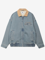 OBEY — Куртка W Ezra Workwear Jacket Heavy Vintage Indigo