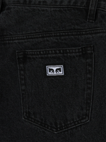 OBEY — Джинсы Boxcar Straight Leg Denim Faded Black