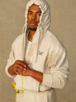 DRÔLE DE MONSIEUR — Худи Slogan ZIP Sweat Grey