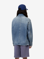 CARHARTT WIP — Куртка W' OG Michigan Coat Blue (Destroy Wash, Splatter)