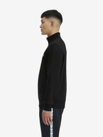 FRED PERRY — Свитшот Half Zip Black/White