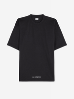 C.P. COMPANY — Футболка 1020 Jersey SS Tee Stencil Black