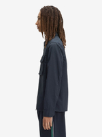 FRED PERRY — Рубашка Ripstop Zip-Through Overshirt Navy