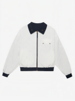 BRÛLER D’AMOUR — Куртка "Sans laisser de trace" Dark Navy