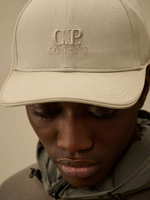 C.P. COMPANY — Кепка Gabardine Logo Cap Dove Grey