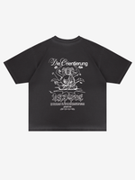 DISSIDENT — Футболка Orientierung Dyed Tee in Asphalt