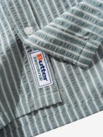 BUTTER GOODS — Рубашка Lines Shirt Navy