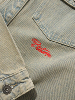 BUTTER GOODS — Куртка Garage Denim Jacket Sunfade Blue