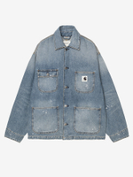 CARHARTT WIP — Куртка W' OG Michigan Coat Blue (Destroy Wash, Splatter)