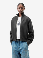 CARHARTT WIP — Свитер вязаный Zip W Kori Sweater Black (Garment Dyed)