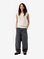 CARHARTT WIP — Джинсы W Brandon Double Knee Black (Destroy Wash)