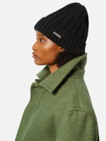 KANGOL — Шапка Label Chunky Beanie Black