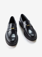 FRED PERRY — Туфли George Cox Leather Penny Loafer Black