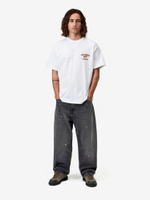 CARHARTT WIP — Джинсы Landon Black (Destroy Wash, Splatter)