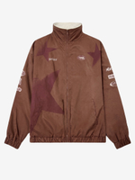 BRÛLER D’AMOUR — Куртка Double Face Track Jacket Regular Black